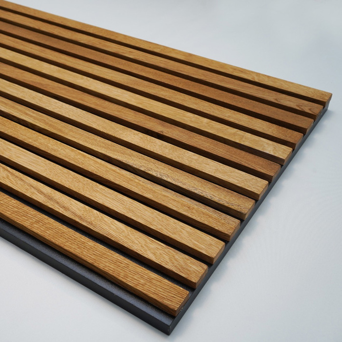 Wallure ribbed wood panel